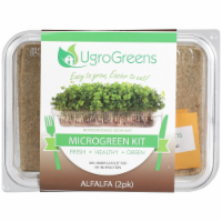 UgroGreens Alfalfa Microgreen Kit 2 Count Perspective: Main