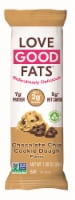 Love Good Fats Chocolate Chip Cookie Dough Energy Bars Perspective: Main