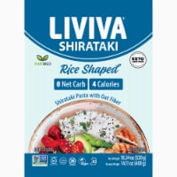 Liviva Organic Shirataki Pasta Rice with Oat
