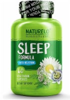 NATURELO Sleep Formula with Melatonin Capsules