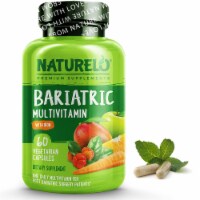 NATURELO Bariatric Multivitamin with Iron Vegetarian Capsules