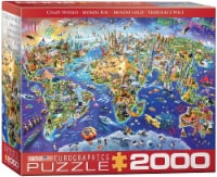 Eurographics Crazy World 2000-Piece Puzzle