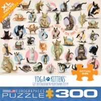 Eurographics Puzzles Yoga Kittens Jigsaw Puzzle