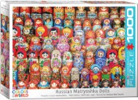 Eurographics Puzzles Colors of the World Russian Matryoshka Dolls Puzzle Perspective: Main