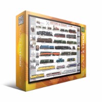 Eurographics Inc History of Trains Puzzle