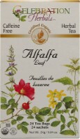 Celebration Herbals  Organic Herbal Tea Caffeine Free Alfalfa Leaf