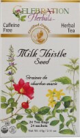 Celebration Herbals  Organic Milk Thistle Seed Tea Caffeine Free