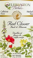 Celebration Herbals  Organic Red Clover Herb and Flower Tea Caffeine Free