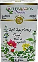 Celebration Herbals  Organic Red Raspberry Leaf Tea Caffeine Free Perspective: Main
