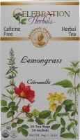 Celebration Herbals  Organic Lemongrass Tea Caffeine Free Perspective: Main