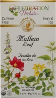 Celebration Herbals  Organic Mullein Leaf Tea Caffeine Free Perspective: Main