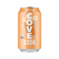 Cove Soda Cream Soda Can Perspective: Main
