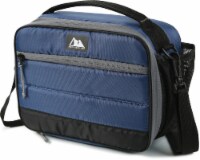 Arctic Zone High Performance Ultimate Horizontal Lunch Box - Navy / Grey Perspective: Main