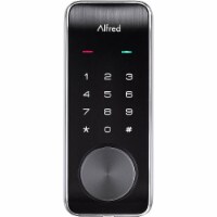 Alfred DB2BCR DB2-B Smart Door Lock with Bluetooth and keyed-entry - Chrome