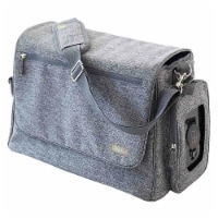 bbluv B0110 Ultra Complete Diaper Bag - Heather Gray Perspective: Main