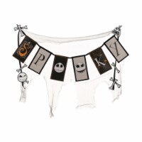 BuySeasons  36 in. The Nightmare Before Christmas Spooky Cheesecloth Banner - Multicolor
