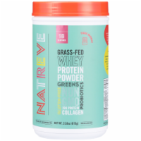 Natreve Fudge Brownie Gluten-Free Grass-Fed Whey Protein Powder