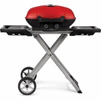 Napoleon TQ285XRD1A TravelQ 285X Portable Propane Gas Grill w/ Scissor Cart & Griddle