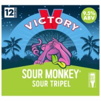 Victory® Brewing Company Sour Monkey Tripel Craft Beer Perspective: Main