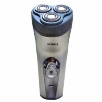 Optimus 50035 Head Rotary Rechargeable Wet-dry Shaver Silver-blue