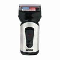 Optimus 50040 Curve Rechargeable Double Blade Wet-dry Mens Shaver Black-silver