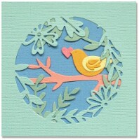 Sizzix Thinlits Dies By Olivia Rose 5/Pkg-Spring Layered Scene