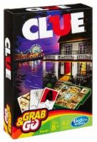 Hasbro Gaming Clue Grab and Go Board Game Perspective: Main