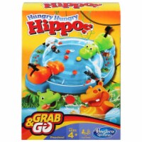 Hasbro Gaming® Hungry Hungry Hippos Grab & Go Game Perspective: Main