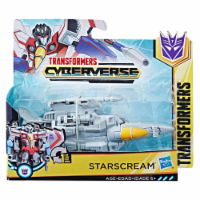 Transformers Cyberverse 1-Step Changer Starscream Action Figure Perspective: Main