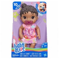 Baby Alive Cute 'n Cuddly Baby Doll, 9.5-Inch First Baby Doll, Kids 18  Months and Up, Soft Body Washable Toy, Blonde Hair - Baby Alive