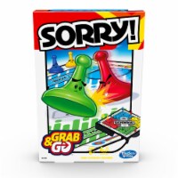 Hasbro Gaming Grab & Go Sorry!® Travel Game