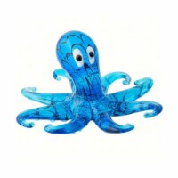 LS Arts MA-054 Milano Art Glass Animals-Octopus