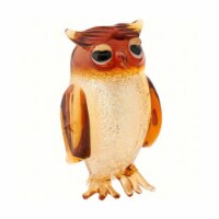 LS Arts MA-058 Milano Art Glass Animals-Owl