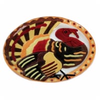 LS Arts GP-006 Turkey Oval Platter - 14 x 10 in.