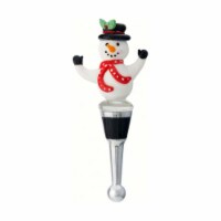 LS Arts XM-958 Bottle Stopper - Snowman