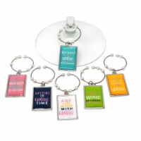 LS Arts WB-083 Funny Sayings Wine Charms -