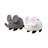 LS Arts MA-128 Milano Art Glass Animals With Mice Figurine