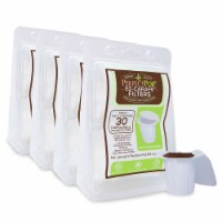 4-Pack EZ-Carafe K-Carafe Paper Filters for Keurig 2.0 Reusable Coffee Pods (120 Filters)