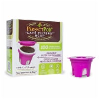 Cafe Filters & Cup Reusable K-Cup For Keurig and Select Other Single Serve Coffee Makers