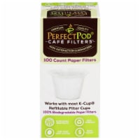 Perfect Pod® Cafe Filters™ Reusable Single Serve Coffee Filters - White