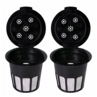 2-Pack Cafe Supreme Reusable K Cup For Keurig K-supreme Multistream Coffee Brewer By Perfect