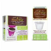 Perfect Pod Bundle | Cafe Filters & Cup Reusable K-cup Pod Starter Pack And 1 Pack Of Cafe Fi