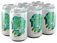 Real Ale Fresh Kicks Hazy IPA Craft Beer 6 cans / 12 fl oz Perspective: Main