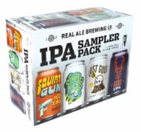 Real Ale IPA Sampler Pack Craft Beer Cans Perspective: Main