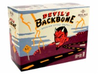 Real Ale Devil's Backbone Belgian Tripel Craft Beer Cans Perspective: Main