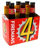 Real Ale Firemans #4 Blonde Ale Craft Beer 6 bottles / 12 fl oz Perspective: Main