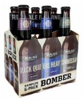 Real Ale Bomber Sampler Craft Beer Bottles Perspective: Main