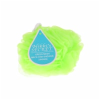 Bradford Soap Nikki's Secret® Green Mesh Bath and Shower Sponge
