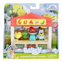 Bluey Farmers Market Mini Playset Perspective: Main