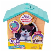 Little Live™ Pets My Puppy's Home™ Mini House - Orange/Teal House Perspective: Main